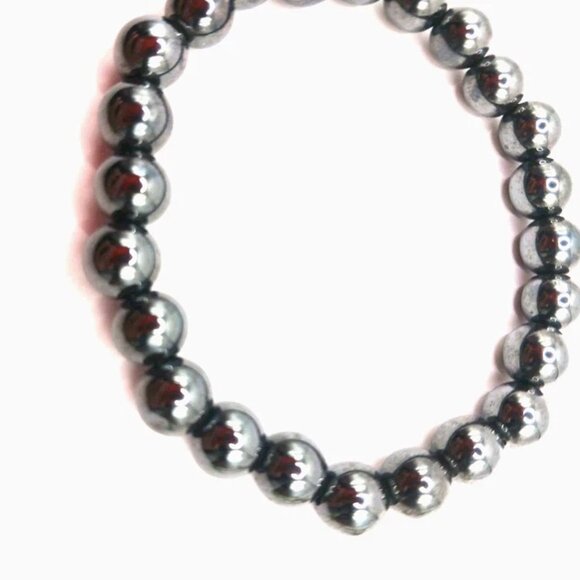 Faceted Multi Colored 8"Beaded Rhinestone Cross Bracelets Lot Of 2 - Picture 6 of 6